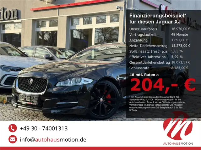 Jaguar XJ Premium Luxury Lang 3.0 S V6 Pano Kamera Navi Memo