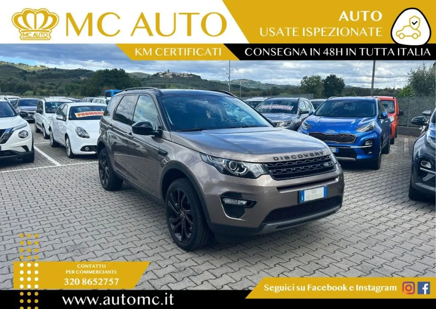 Land Rover Discovery Sport 2.0 TD4 180 CV HSE Luxury Bronzo - 1