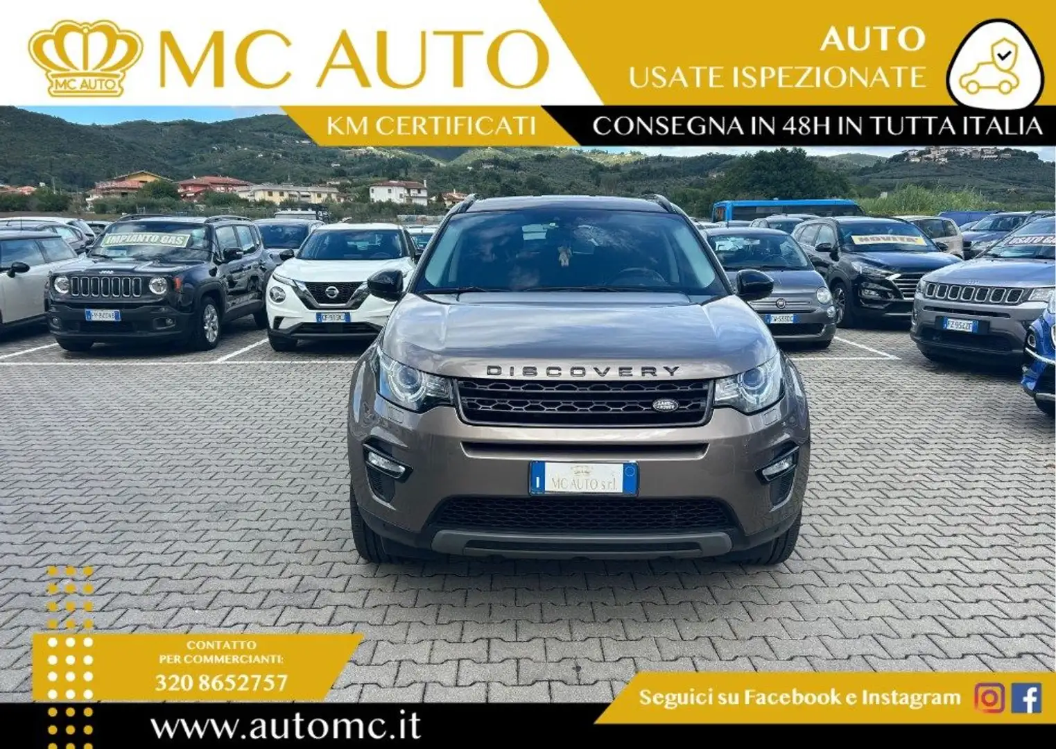 Land Rover Discovery Sport 2.0 TD4 180 CV HSE Luxury Bronzo - 2