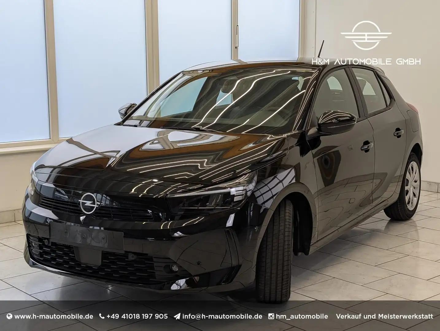 Opel Corsa F Edition - Lenkradhzg/Kamera/Temp/CarPlay Noir - 1