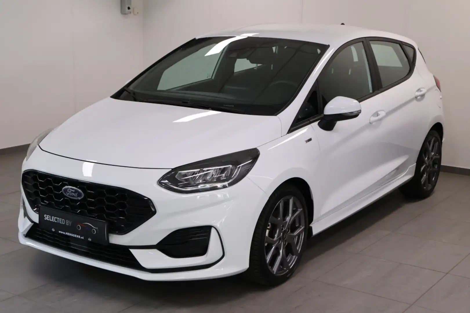 Ford Fiesta 1.0 EcoBoost Hybride ST-Line Wit - 1