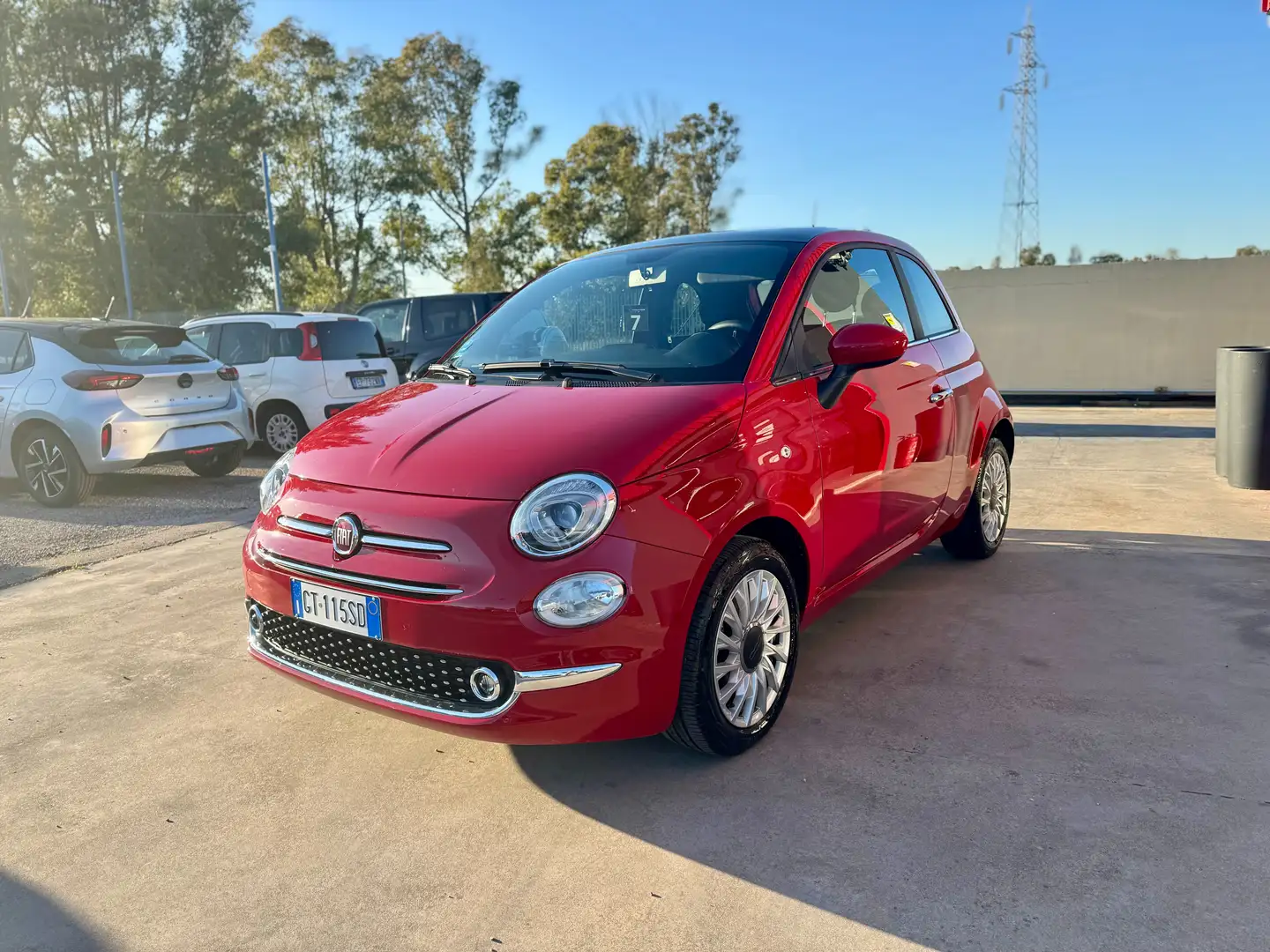 Fiat 500 500 1.0 hybrid Dolcevita 70cv Rouge - 1