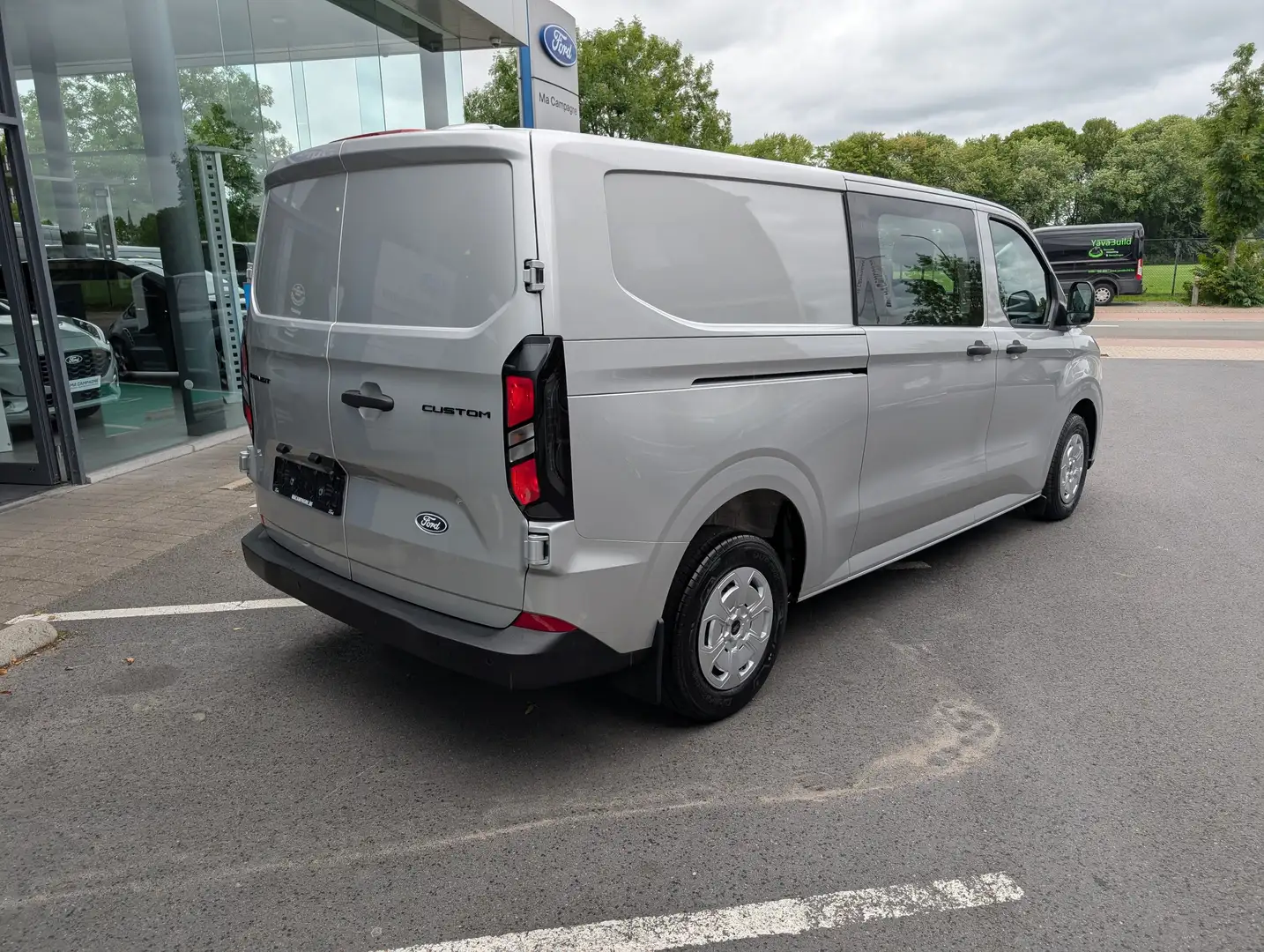 Ford Transit Custom DC Trend 320L L2 2.0TDCi 170pk A8 automaat Plateado - 2