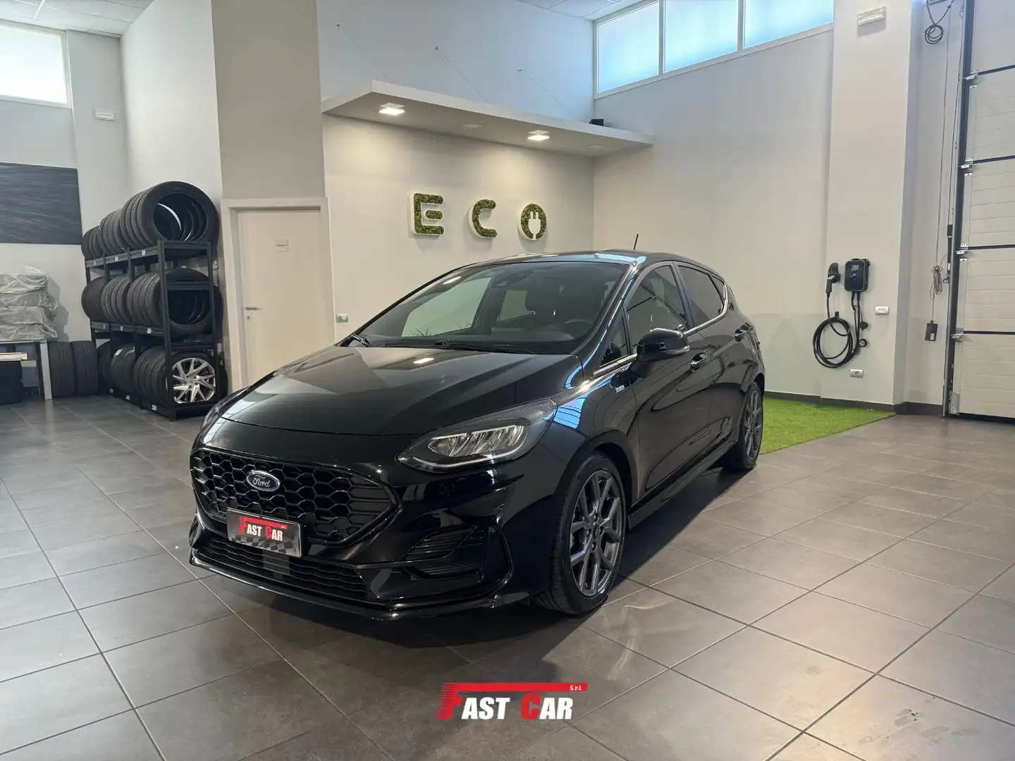 Ford Fiesta 1.0 Ecoboost Hybrid 125 CV 5 porte ST-Line Noir - 1