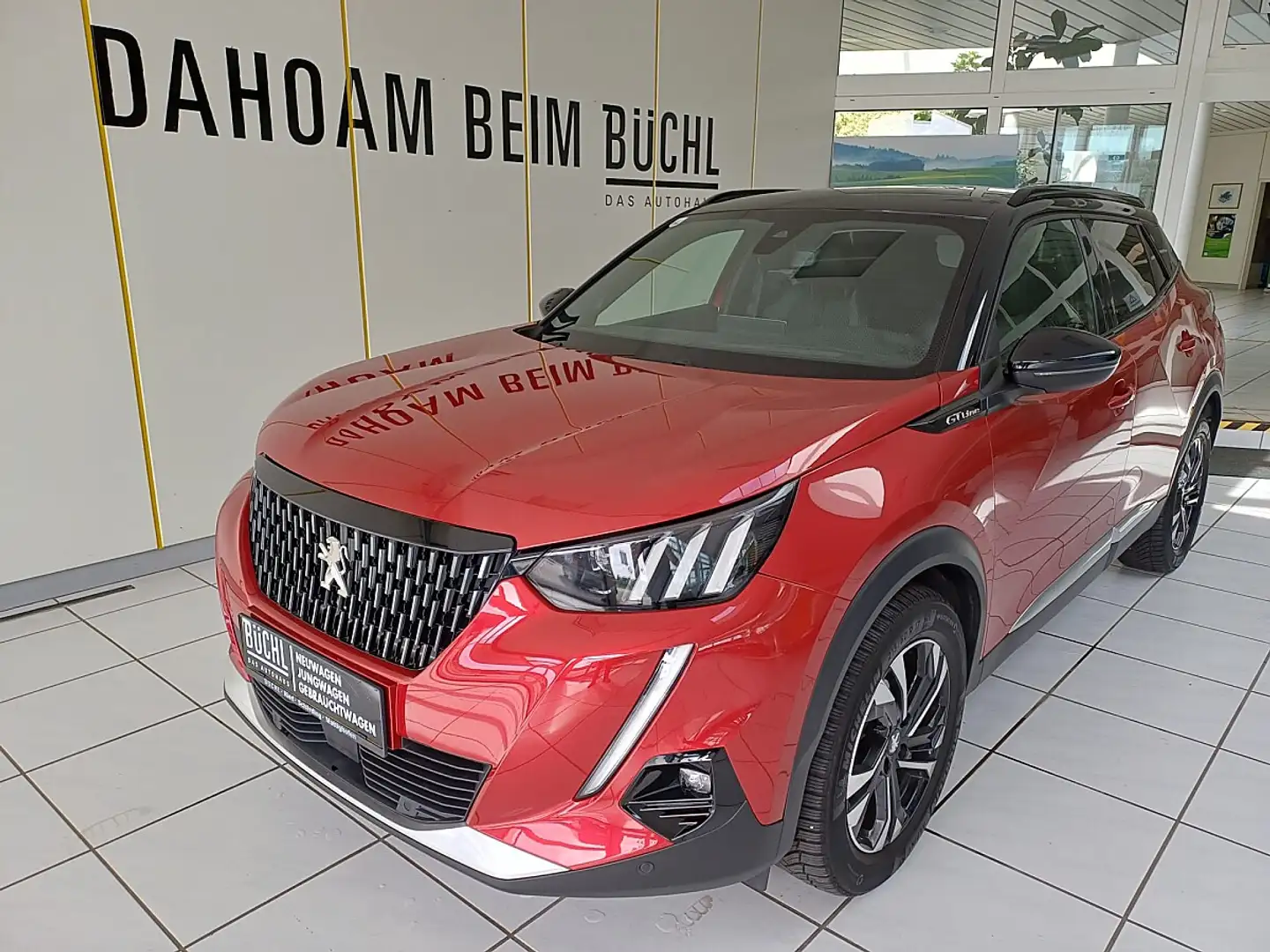 Peugeot 2008 BlueHDi 130 S&S GT Line EAT8 Rot - 2
