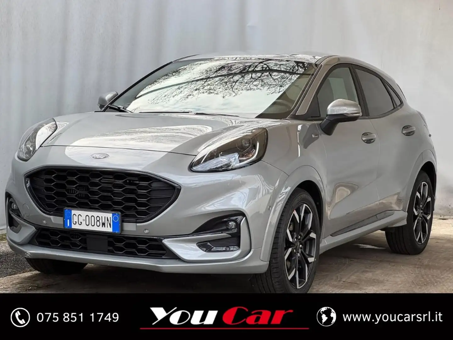 Ford Puma 1.0 ecoboost h st-line x s&s 125cv Plateado - 1