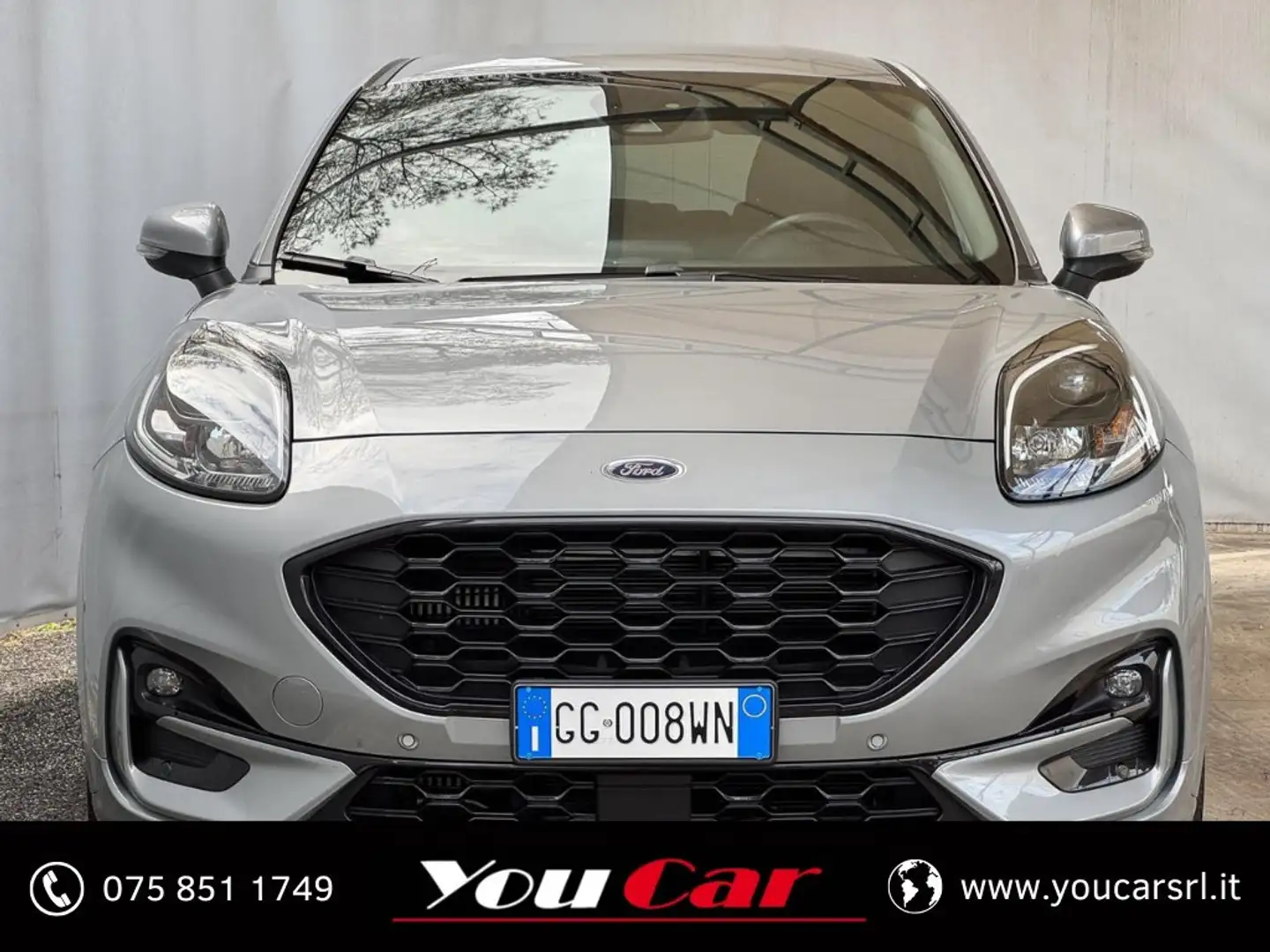 Ford Puma 1.0 ecoboost h st-line x s&s 125cv Plateado - 2