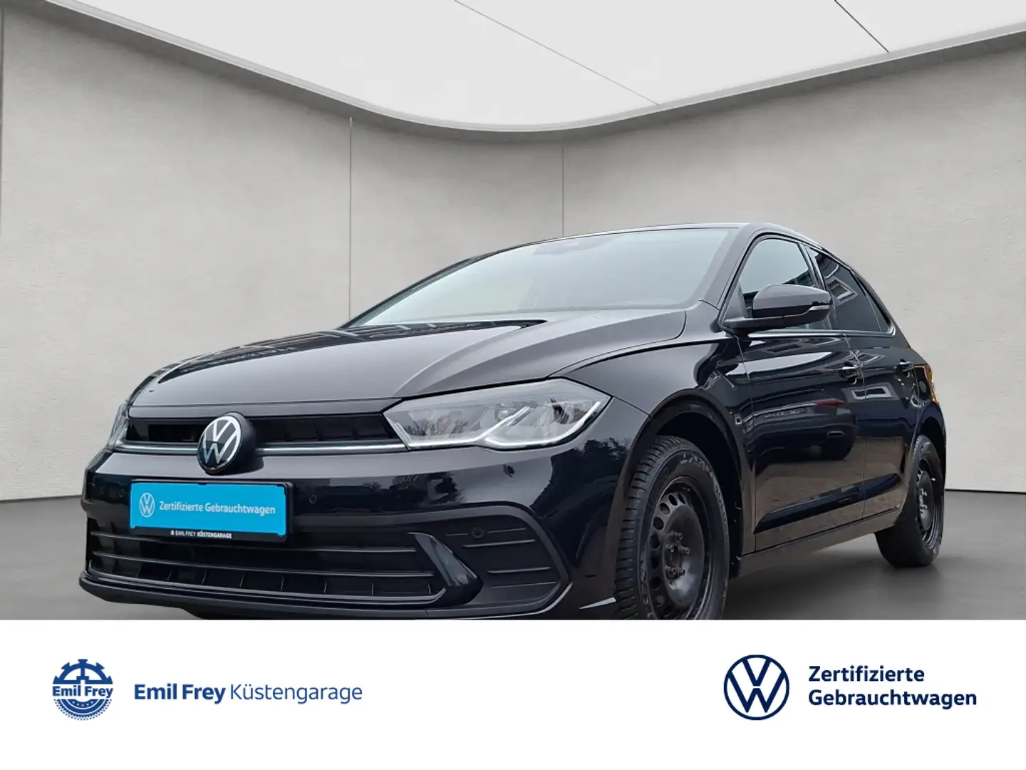 Volkswagen Polo 1.0 TSI DSG Life NAVI KESSY PDC SHZ GJR Schwarz - 1