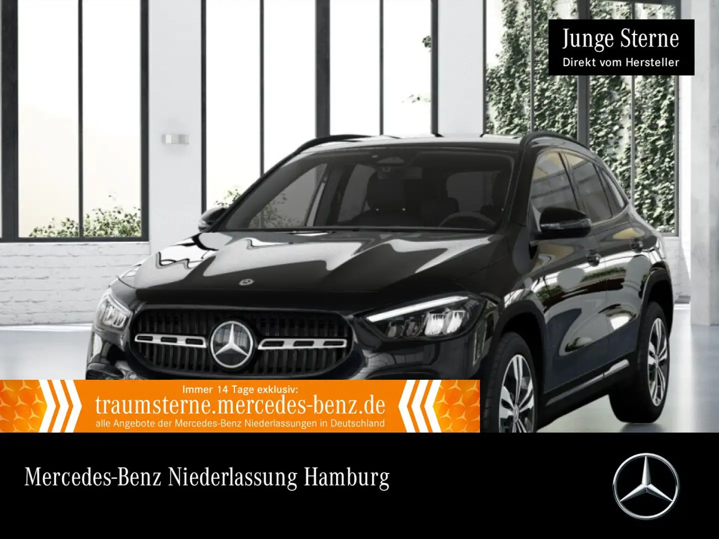 Mercedes-Benz GLA 180 PROGRESSIVE+NIGHT+AHK+LED+KAMERA+7G Schwarz - 1