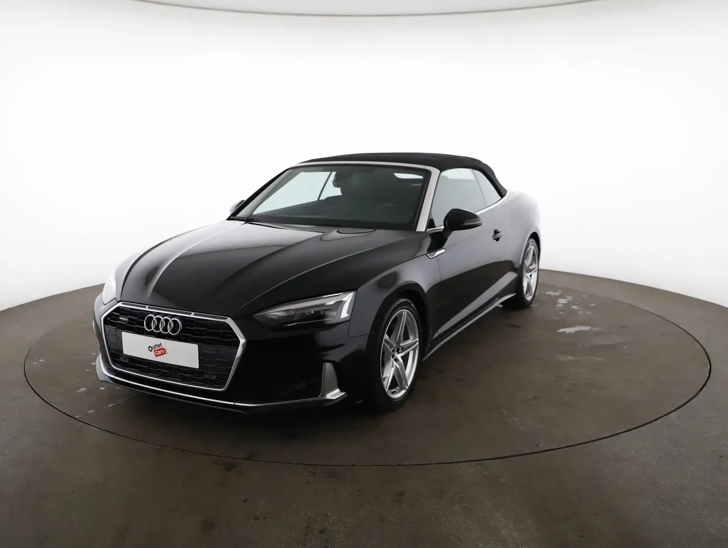 Audi A5 Cabriolet 40 TFSI quattro advanced LED+LEDER Schwarz - 2