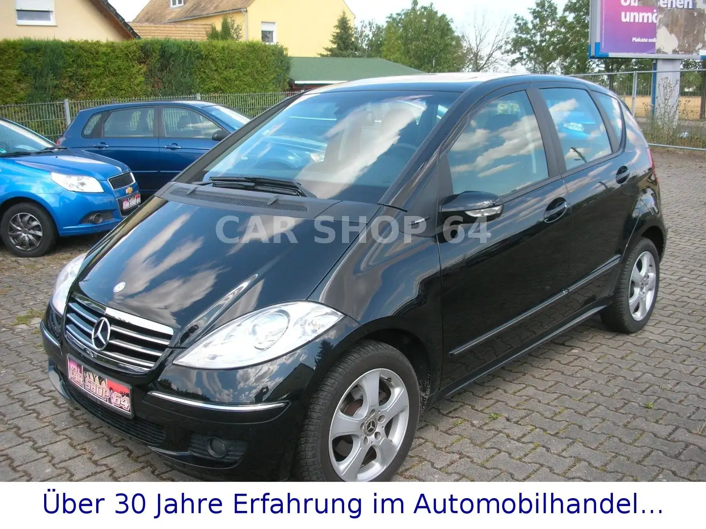 Mercedes-Benz A 150 Avantgarde  -2.HAND/SCHECKHEFTGEPFLEGT Чёрный - 1