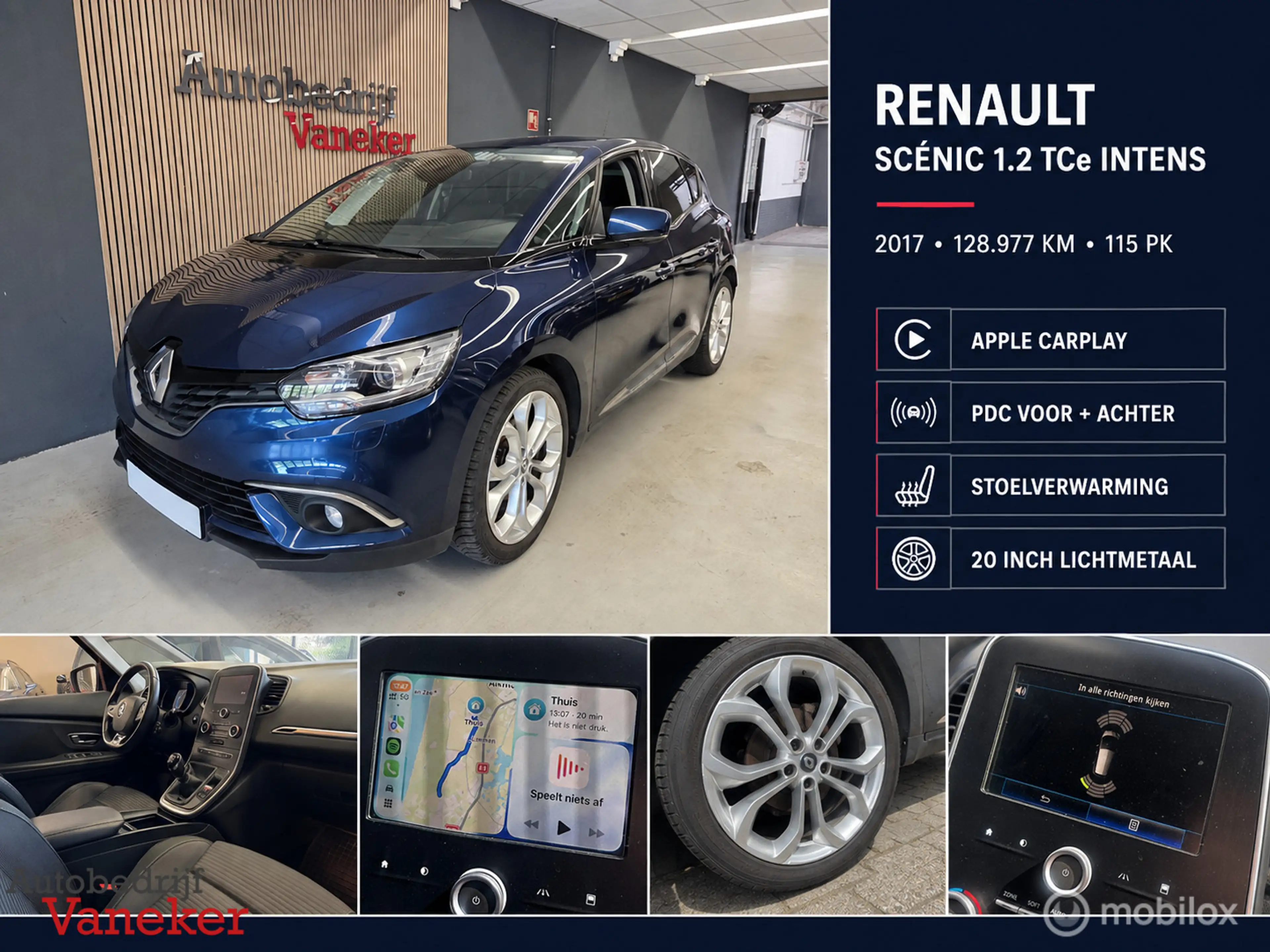Renault Scenic 1.2 TCe Intens|Carplay|20 inch — photo 2