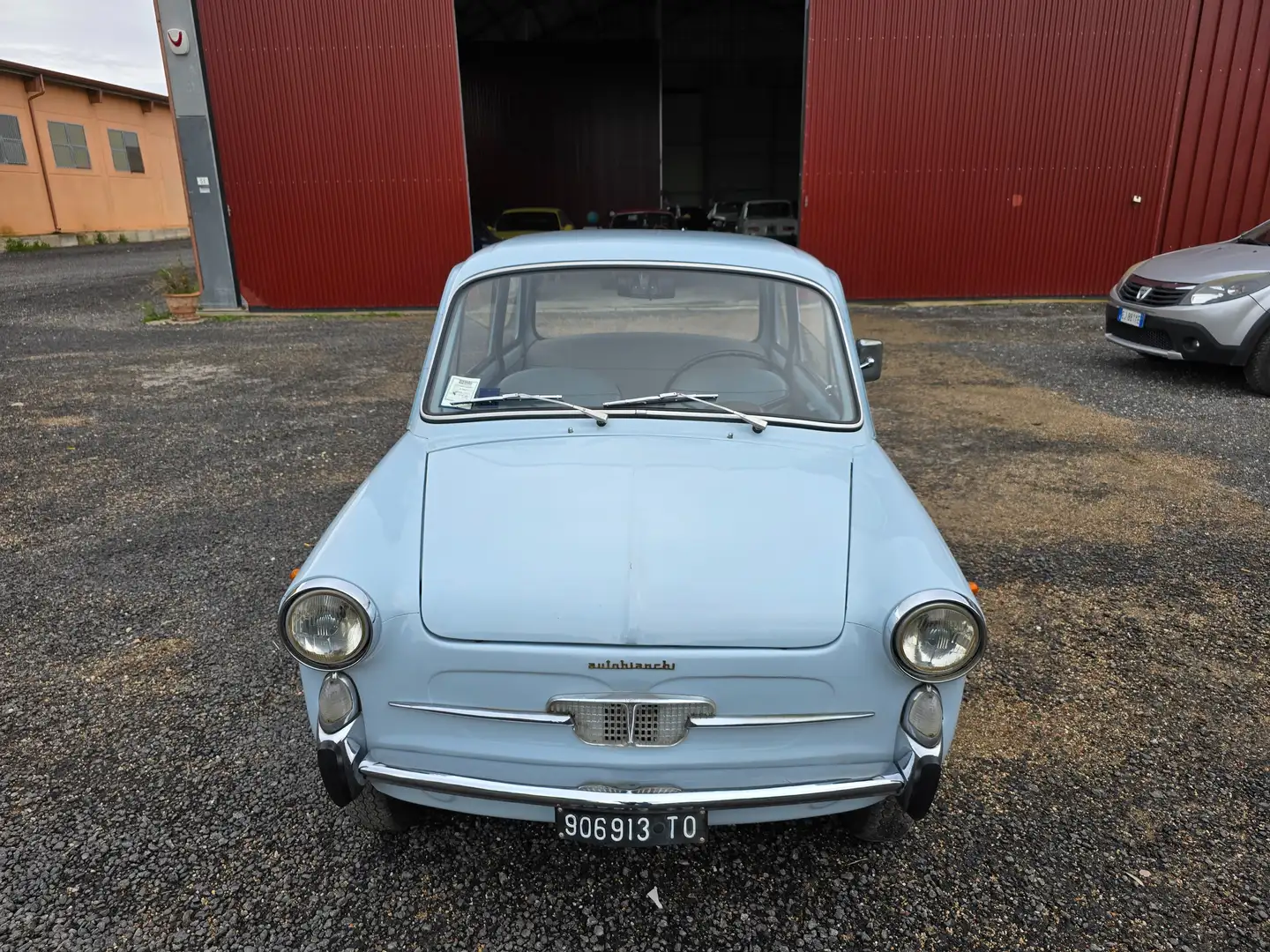Autobianchi Bianchina, conservata, targa TO, ASI Modrá - 2