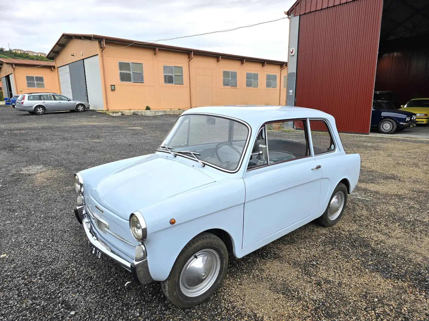 Autobianchi Bianchina, conservata, targa TO, ASI Modrá - 1