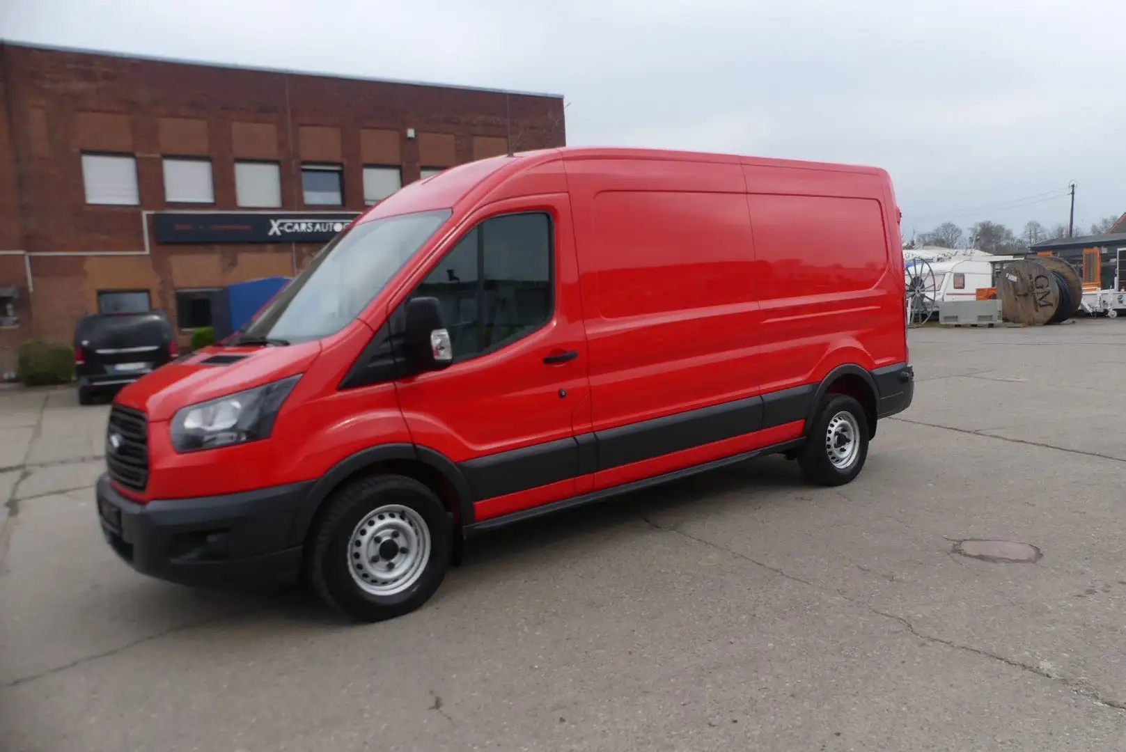 Ford Transit 2.0 Kasten 350 L3H2*Leder*Kamera*PDC*E6* Rojo - 1