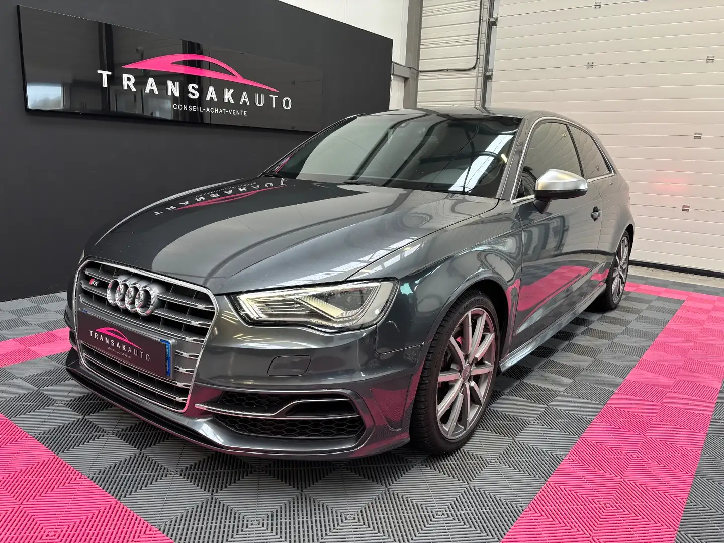 Audi S3 Quattro S-Tronic 6 Gris - 1