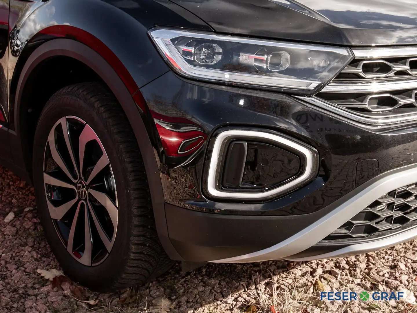 Volkswagen T-Roc Cabriolet 1.0 TSI Style IQ-Light/ACC/Kamera/Navi/T Schwarz - 2