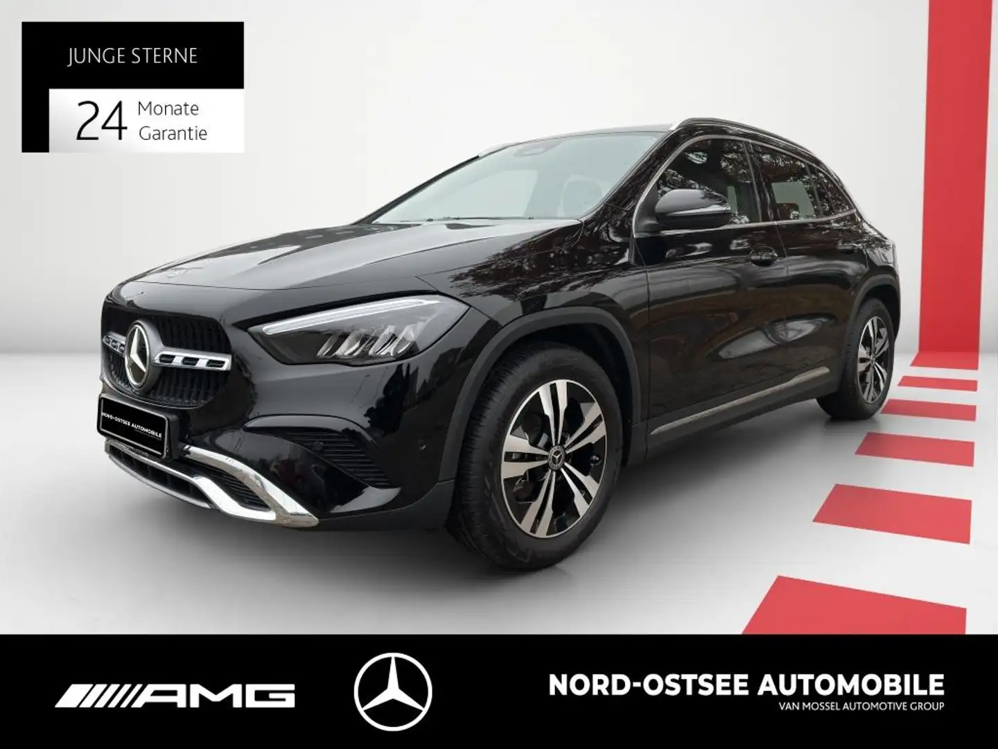 Mercedes-Benz GLA 200 d PROGRESSIVE AHK SHZ KLIMA MBUX LED Noir - 1