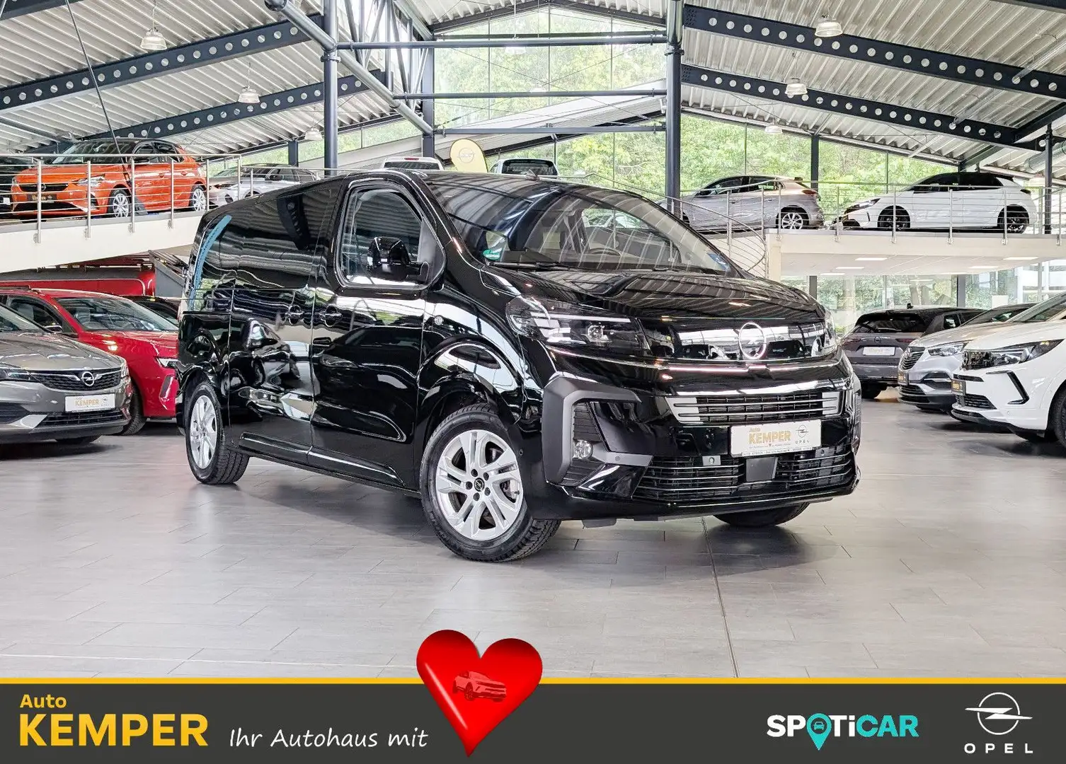 Opel Vivaro Doppelkabine 2.0D Autom. *AHK*Holzboden Schwarz - 1