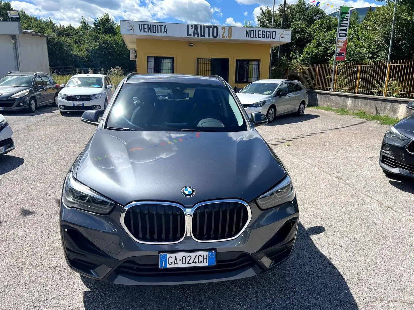 BMW X1 X1 xdrive18d Gris - 2