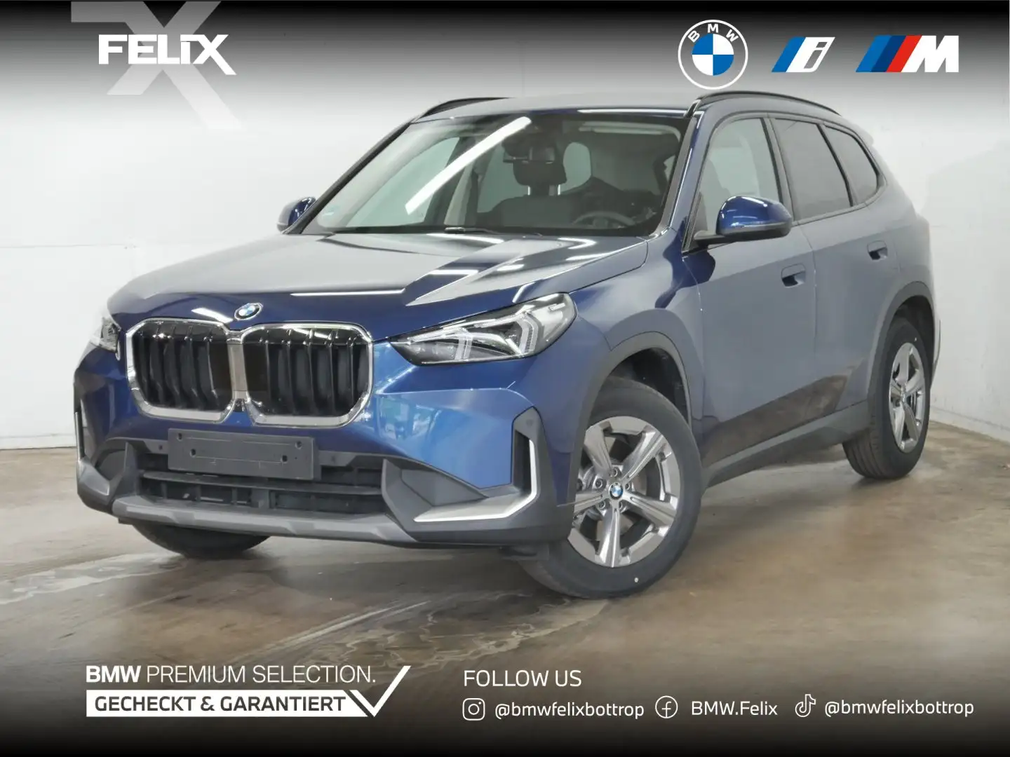 BMW X1 sDrive20i LIVE COCKPIT PRO+HEAD UP+AHK EURO6 Head- Blauw - 1