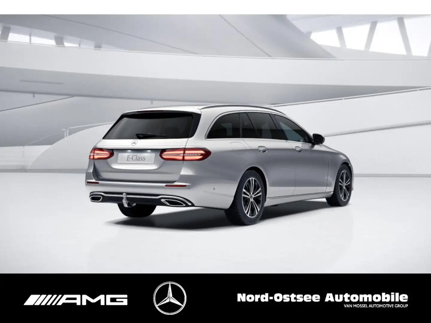 Mercedes-Benz E 220 d T AHK AVANTGARDE NAVI MULTIBEAM KAMERA Argent - 2