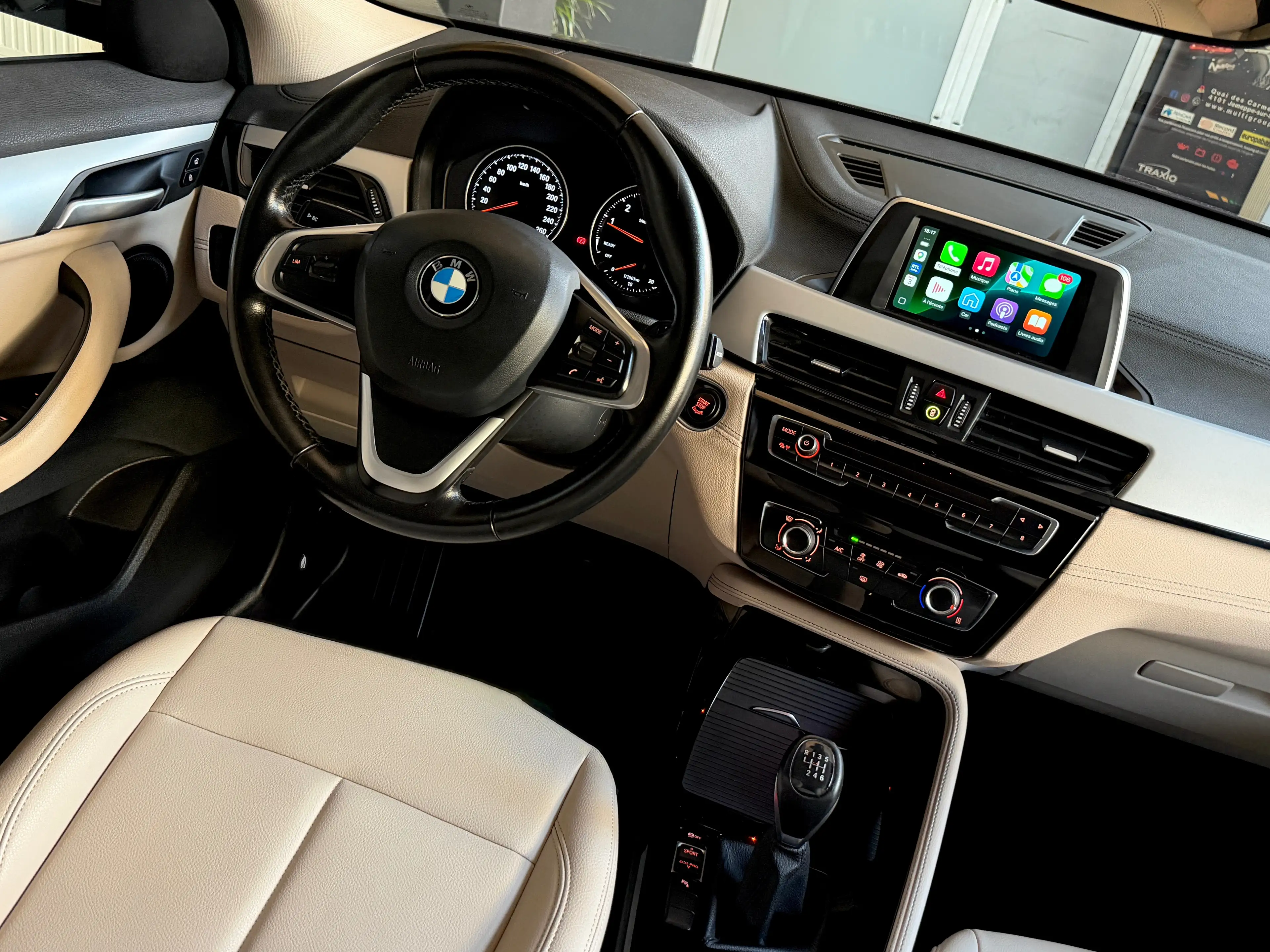 BMW X2 1.5i sDrive///✅GARANTIE 1an✅Pack Luxury/GPS CarPlay/Cuir/Clim ✅SEULEMENT 36.000km✅+12 mois d’assistance TOURING — photo 9