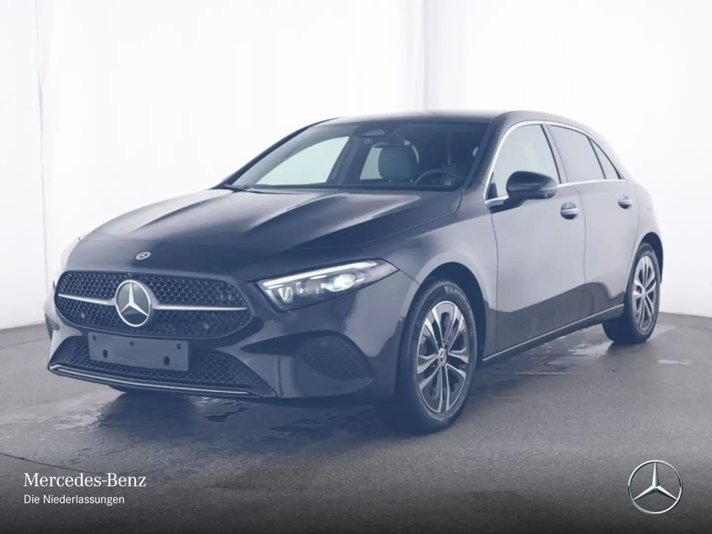 Mercedes-Benz A 250 e PROGRESSIVE+360°+MULTIBEAM+TOTW+KEYLESS Schwarz - 2