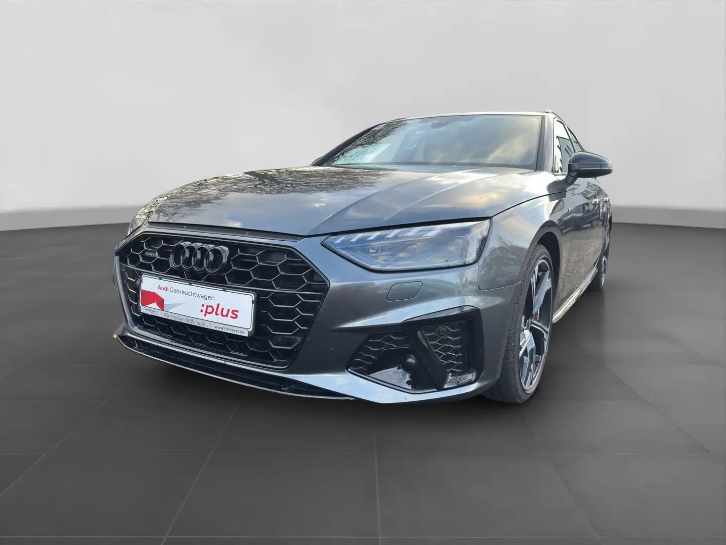 Audi A4 40 TFSI Q 2x S LINE AHK LM19 MATRIX-LED Grau - 2