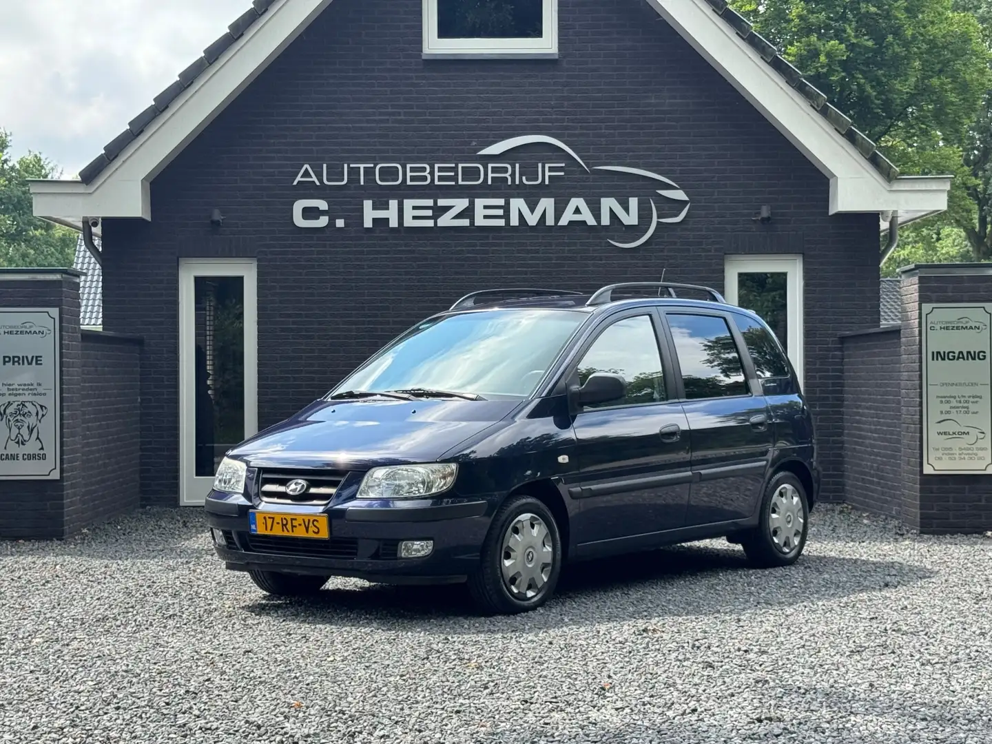 Hyundai Matrix 1.6i Active Cool Airco Trekhaak elektrisch pakket Blauw - 2