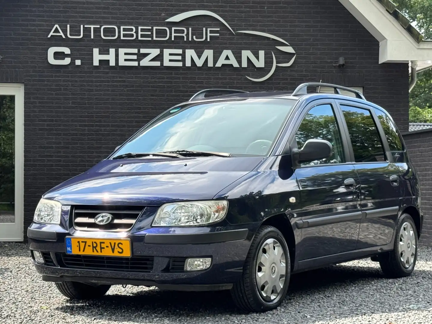 Hyundai Matrix 1.6i Active Cool Airco Trekhaak elektrisch pakket Blauw - 1