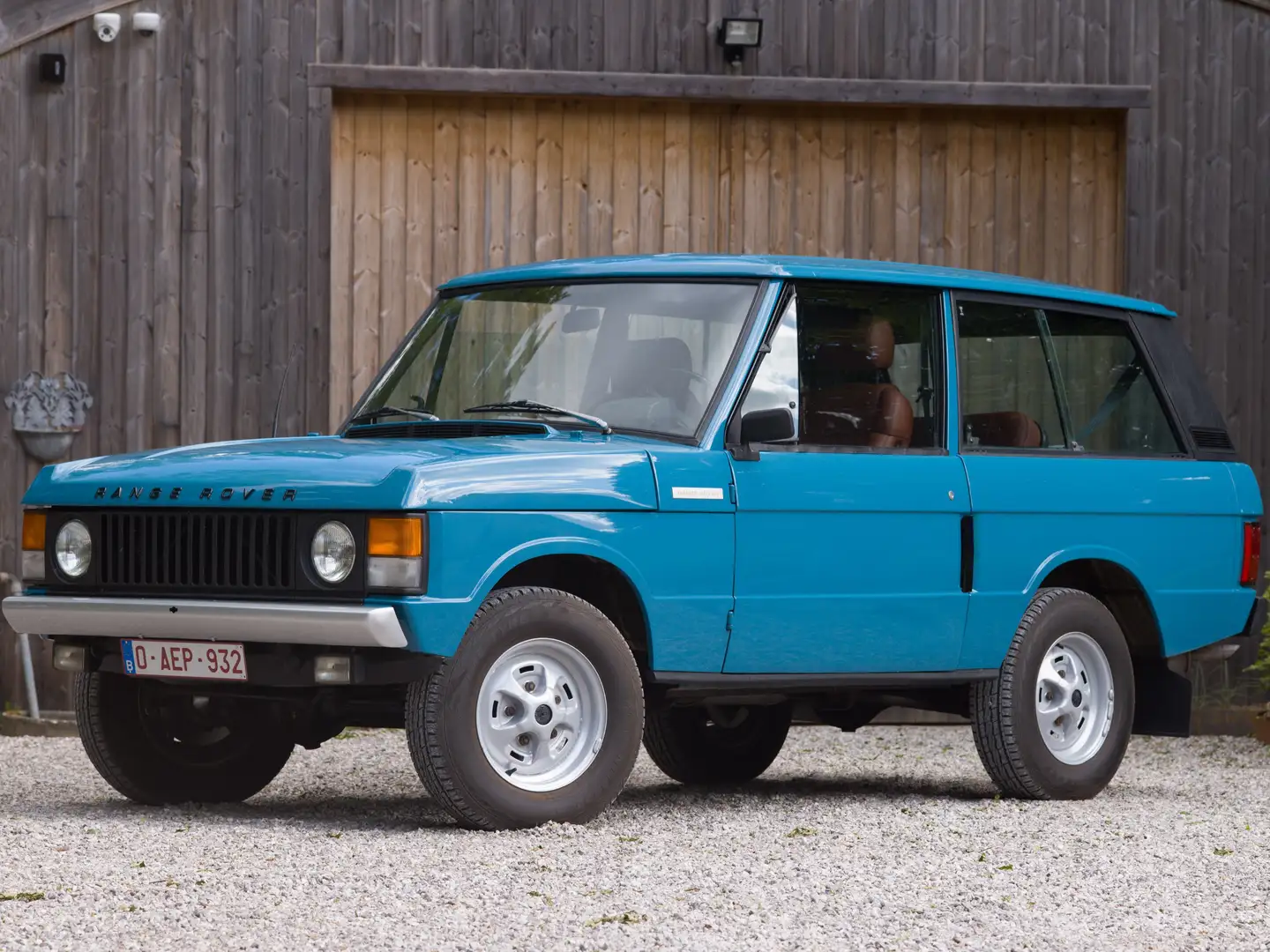 Land Rover Range Rover Suffix D Bleu - 1
