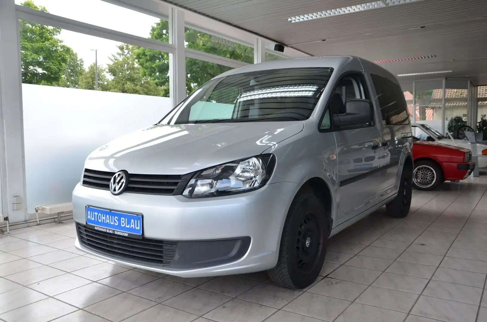 Volkswagen Caddy 1.6 TDI *DSG*5-SITZER*KLIMA*AHK* Argent - 1