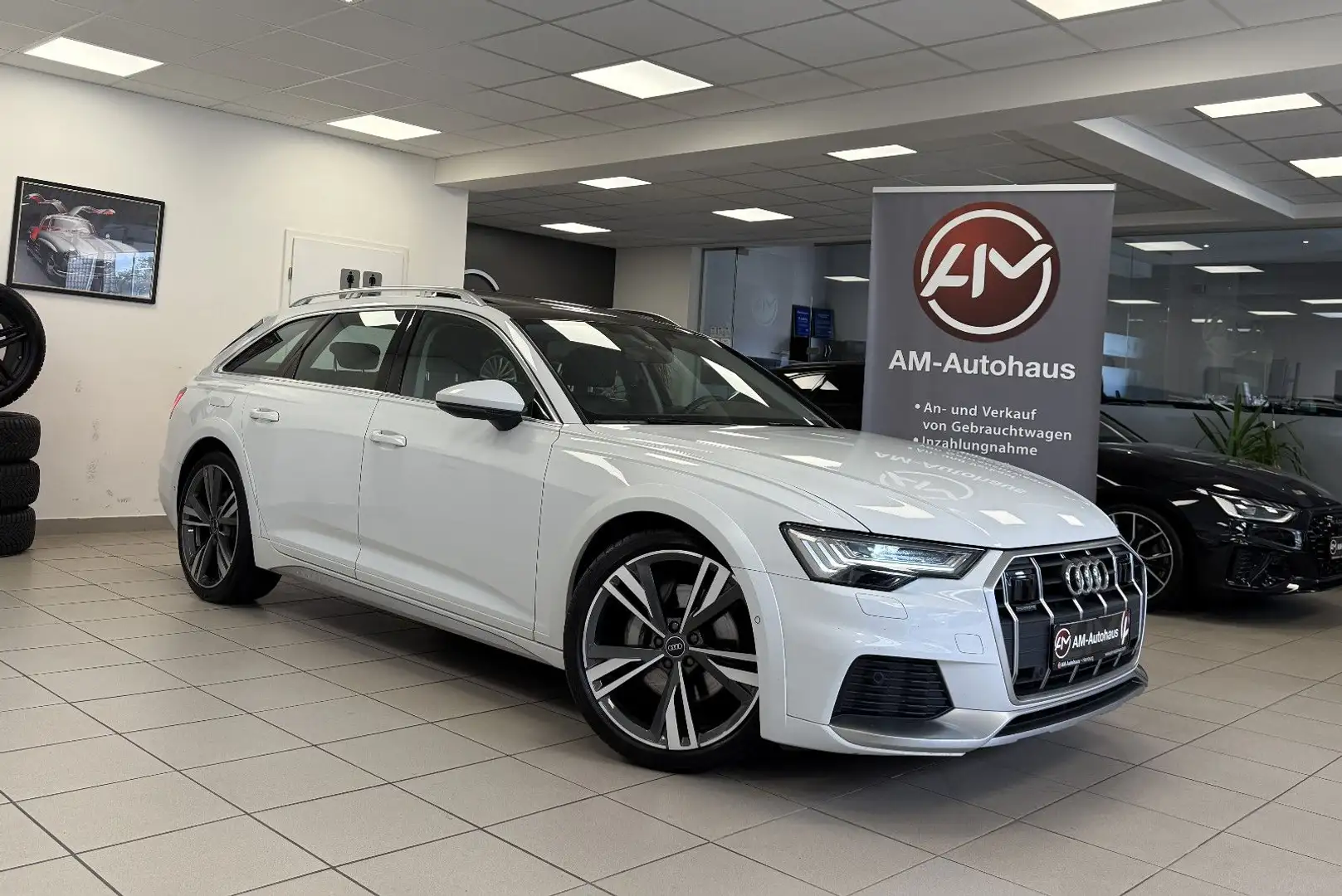 Audi A6 allroad Quattro 50TDI *PanoSD*ACC*AHK*Matrix Weiß - 1