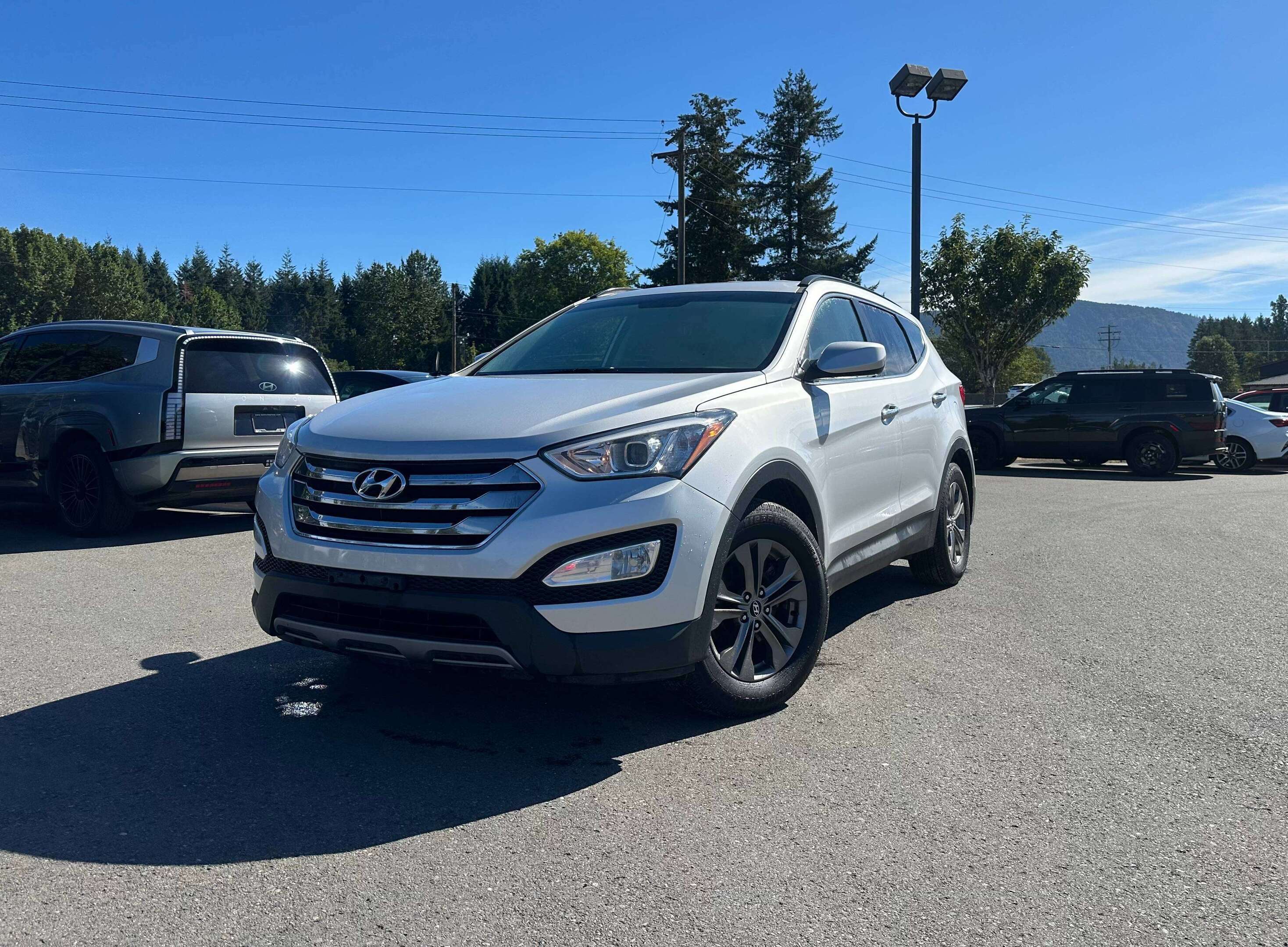 Silver 2013 Hyundai Santa Fe Sport SUV / Crossover 6-Speed Automatic