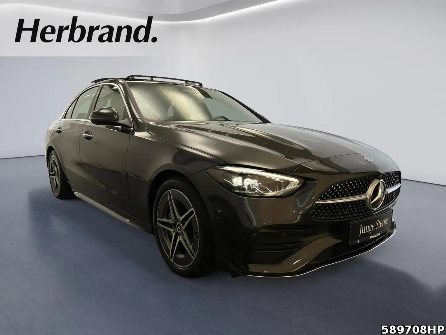 Mercedes-Benz C 200 d AMG  Panoramadach 360° Kamera CarPlay < Gris - 2