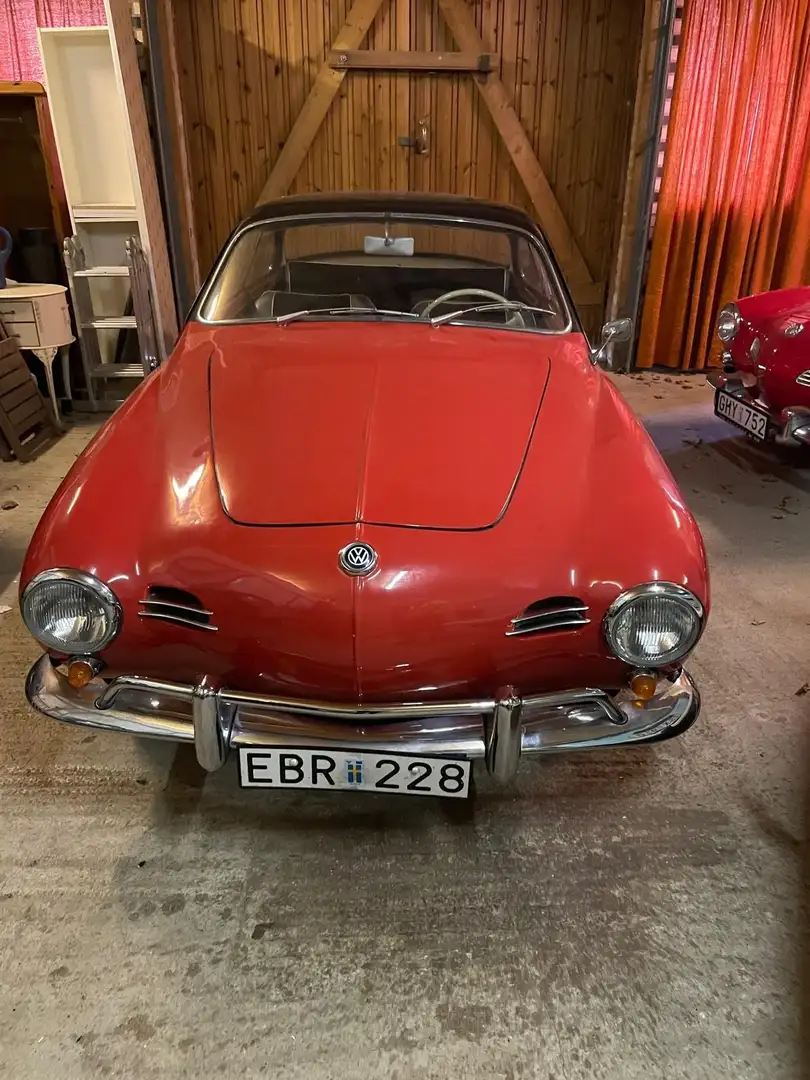 Volkswagen Karmann Ghia Kırmızı - 1