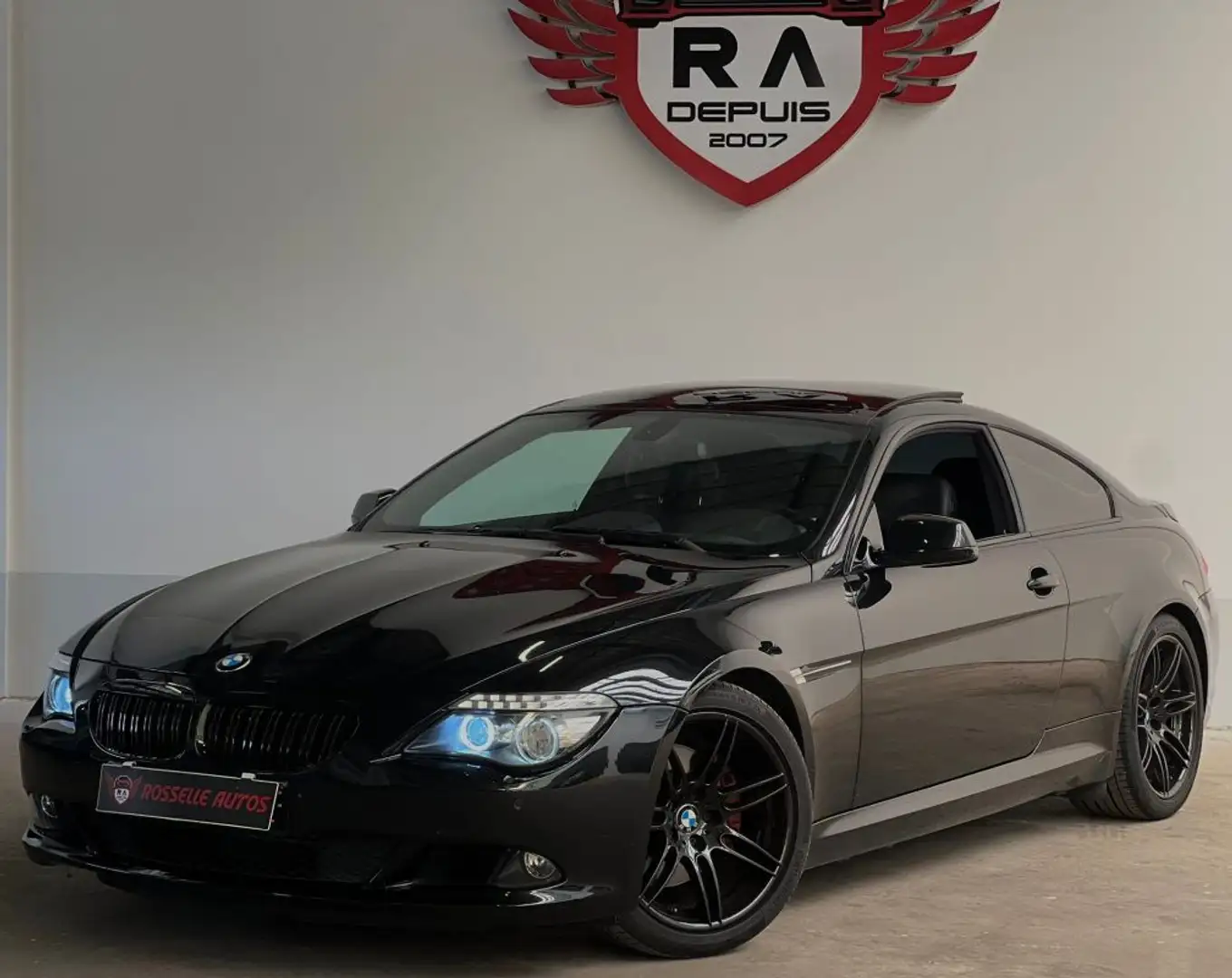 BMW 645 SERIE 630CIA 272CH *SUIVI BMW* Noir - 2