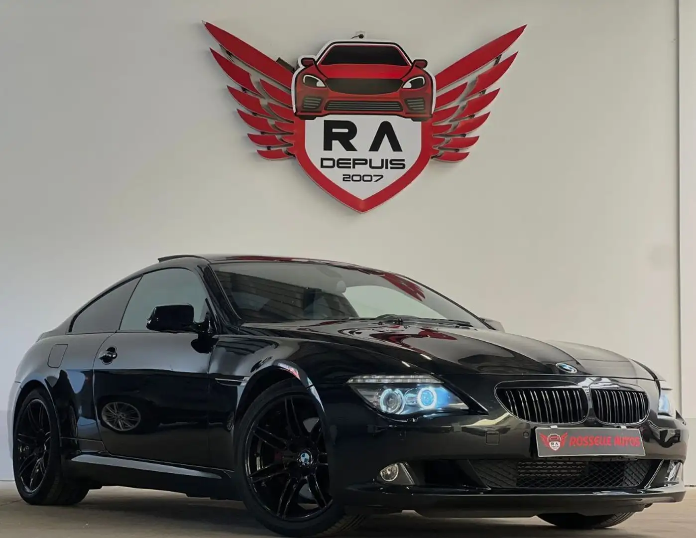 BMW 645 SERIE 630CIA 272CH *SUIVI BMW* Noir - 1
