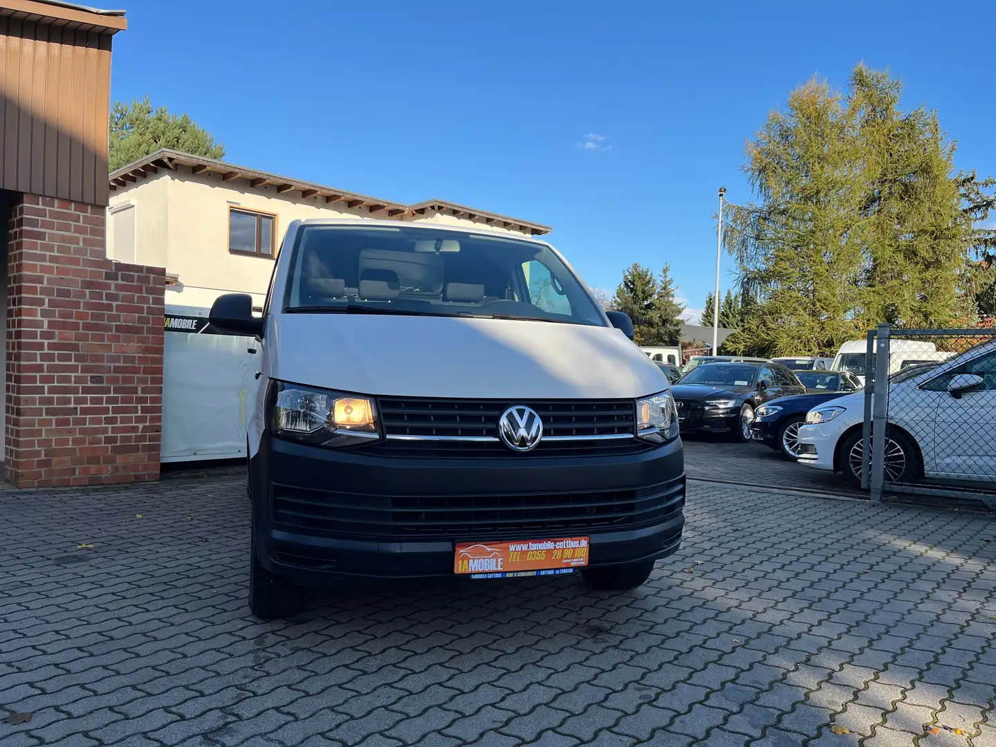 Volkswagen T6 Transporter Kasten Klima 19% MwSt. ausweisbar !!! Weiß - 2