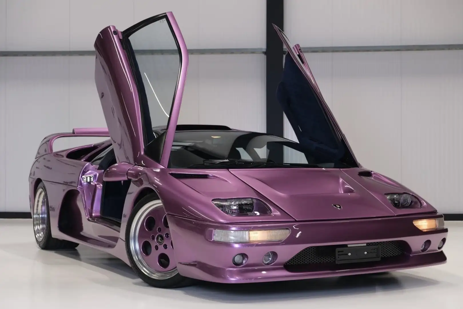 Lamborghini Diablo GTR EVO V12 5.7 485ch / 1ere main Violett - 2