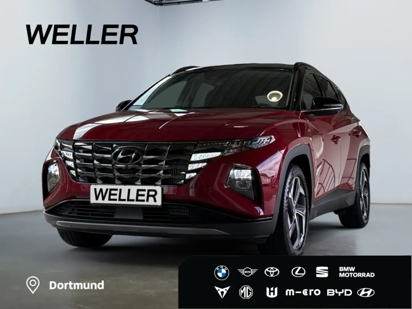 Hyundai TUCSON 1.6 T-GDi 48V-Hybrid Prime *Leder*360*19''* Nero - 1