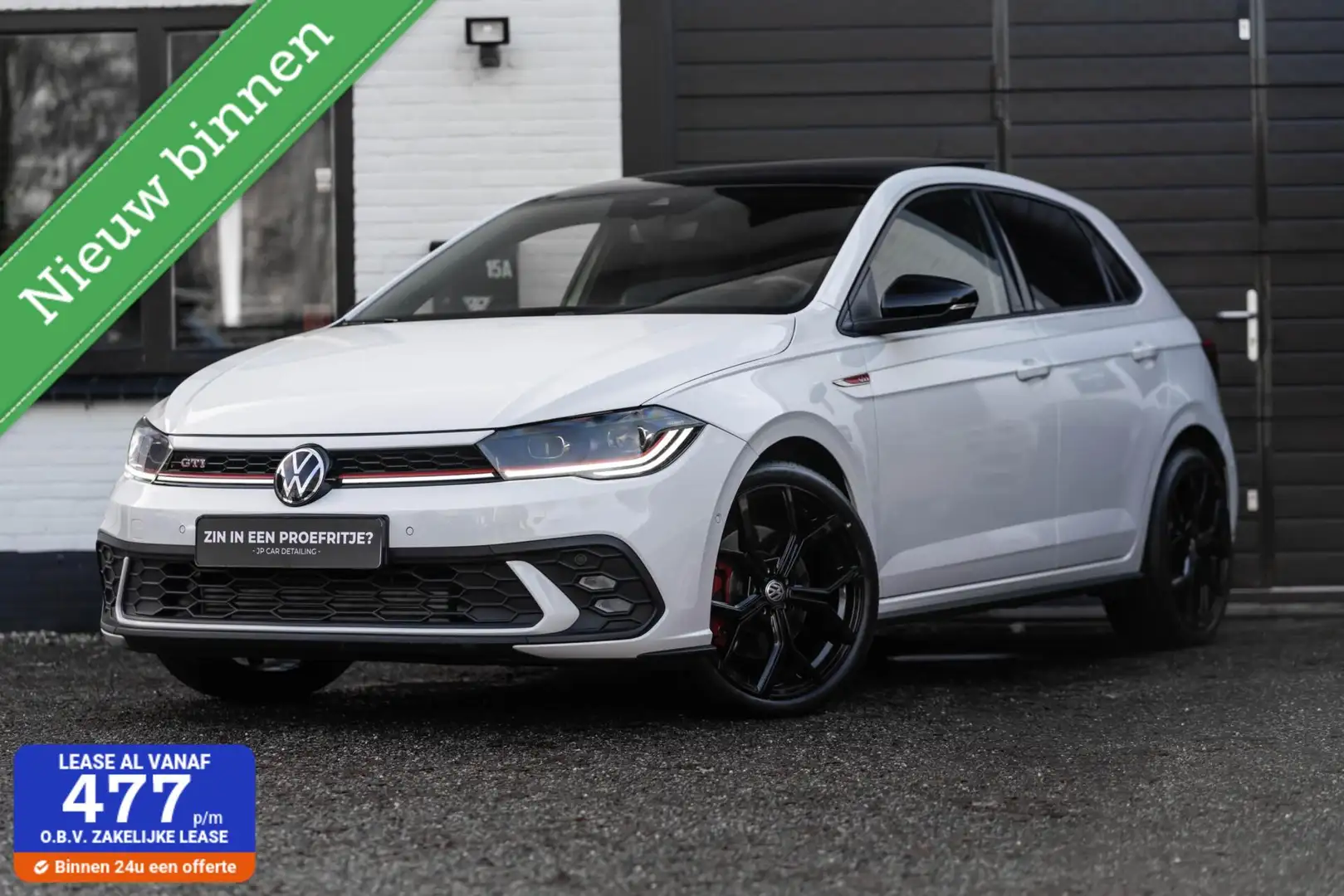 Volkswagen Polo GTI 2.0 TSI KEYLESS/PANO/MATRIX/CAMERA/BEATS Wit - 1