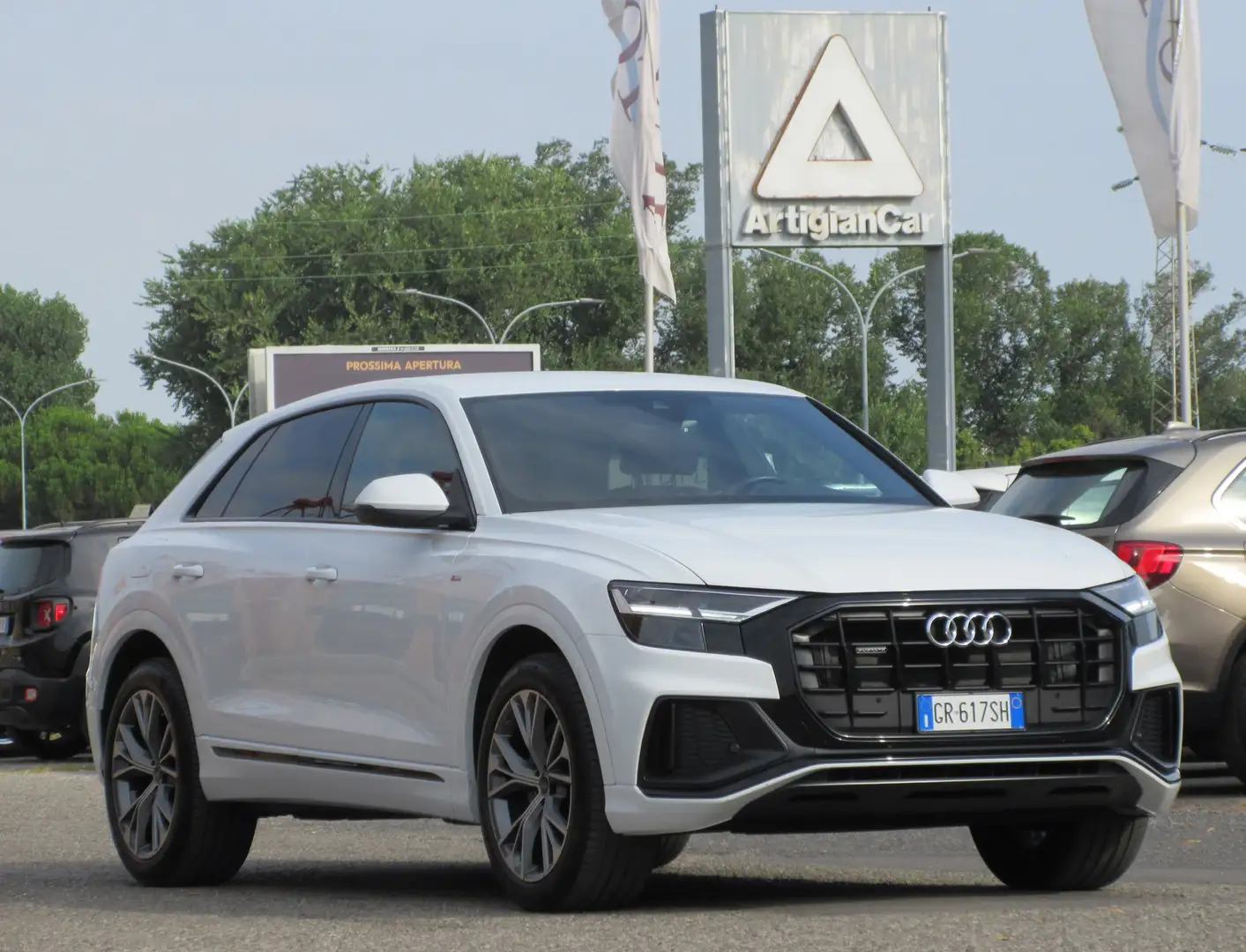 Audi Q8 50 3.0 tdi mhev Sport quattro tiptronic Bianco - 2