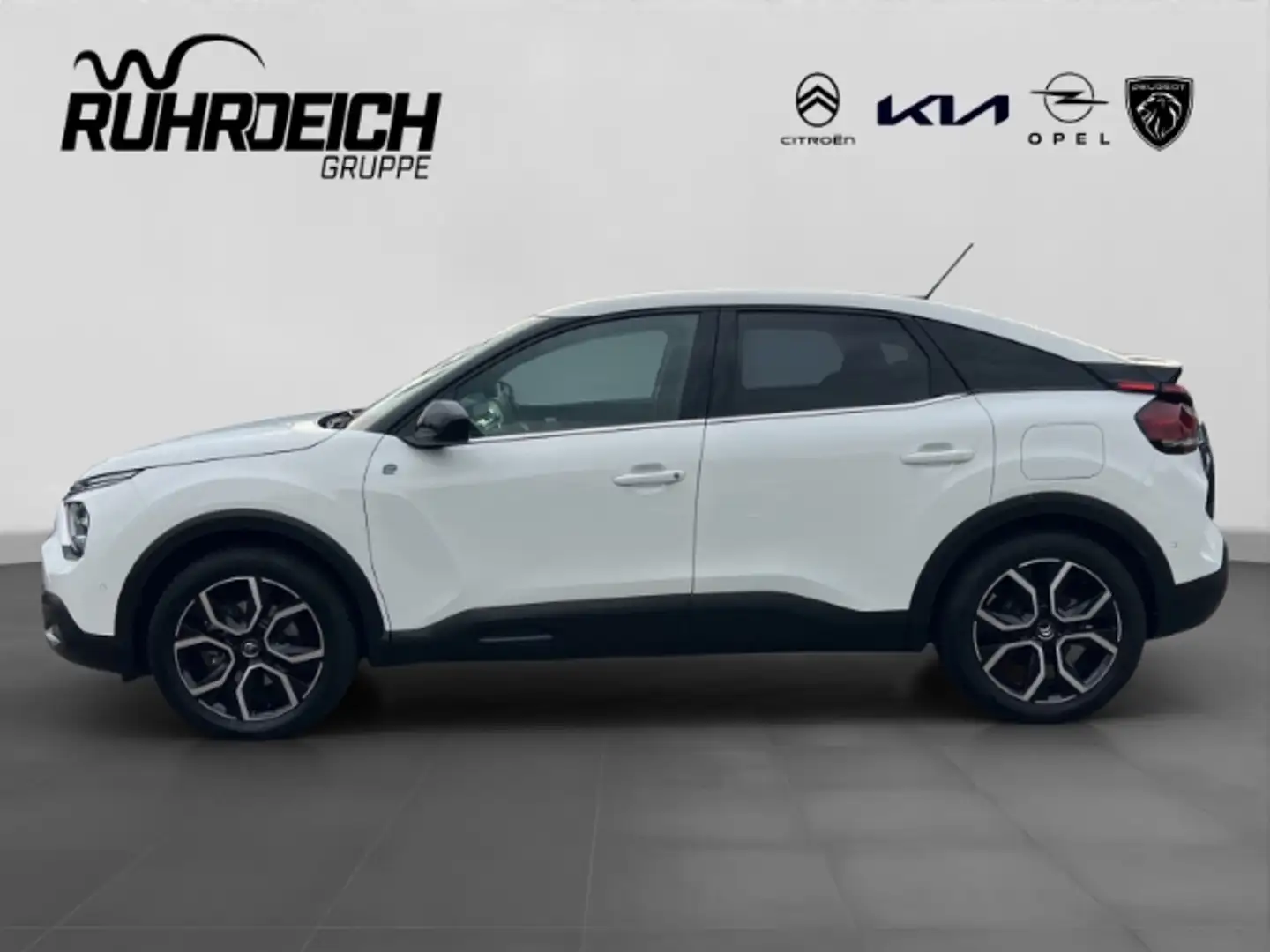 Citroen E-C4 Electric Shine +ACC+HUD+NAVI+CAM+STANDHEIZUNG+SHZ+LHZ+ Weiß - 2