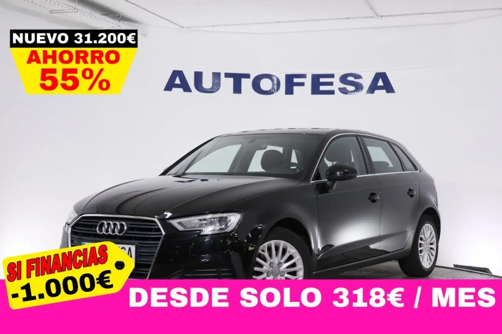 Audi A3 SPORTBACK 30 TFSI ADVANCE 115CV 5P # NAVY,BIXENON, - 1