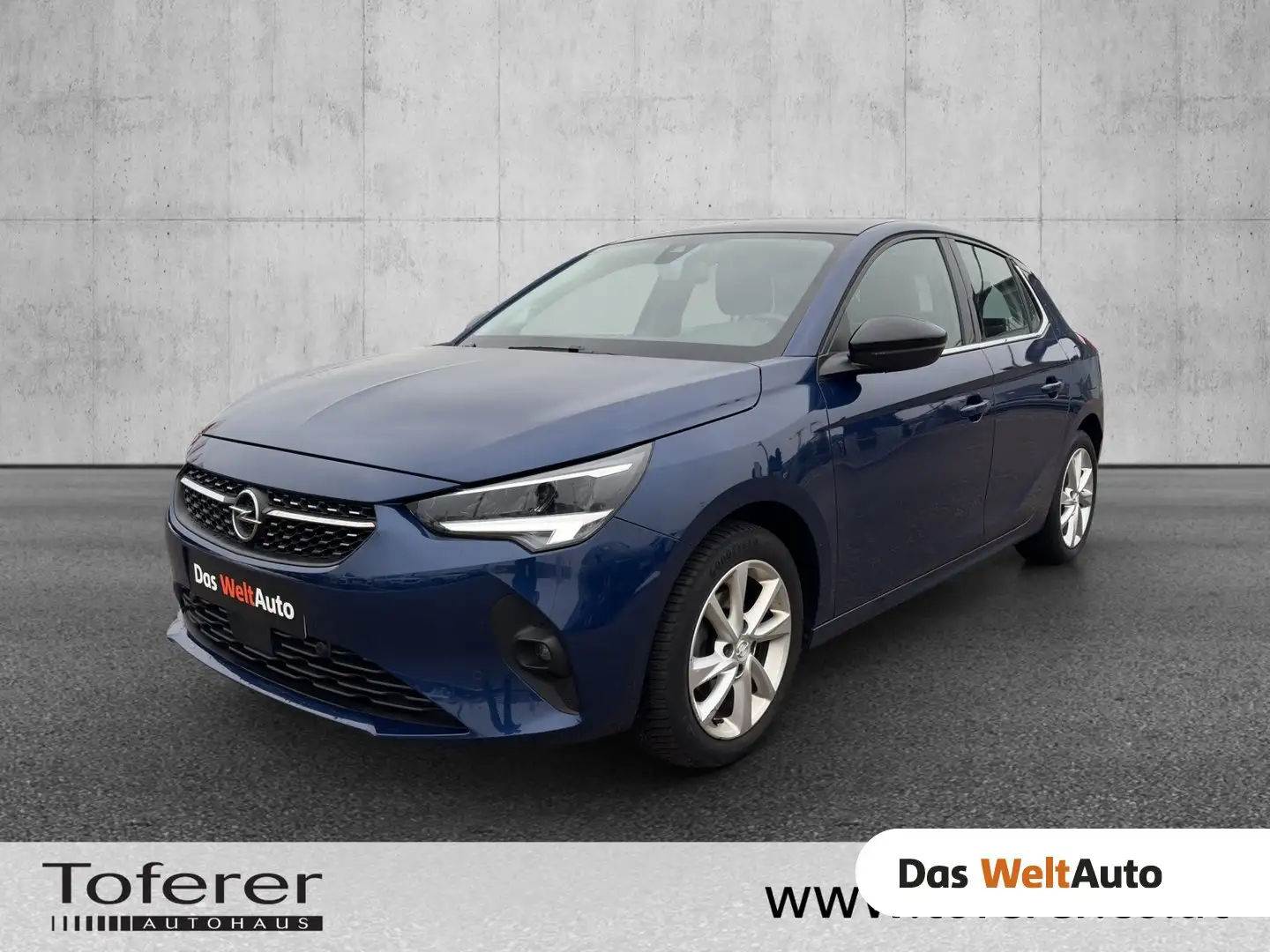 Opel Corsa 1,2 Elegance Blau - 1