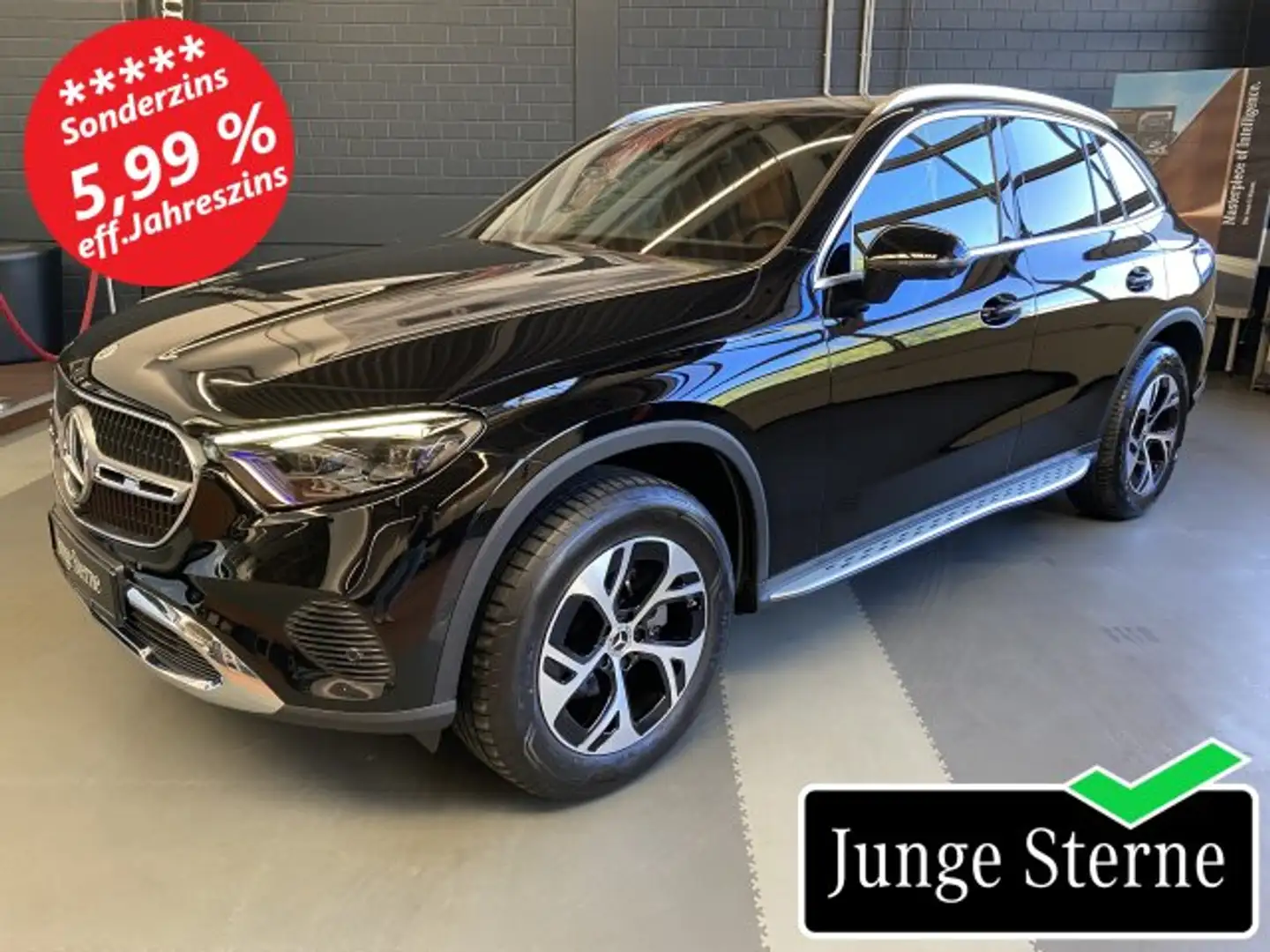 Mercedes-Benz GLC 200 GLC 200 4M Avantgarde Adv.+ Distr. 360° Memory Negro - 1