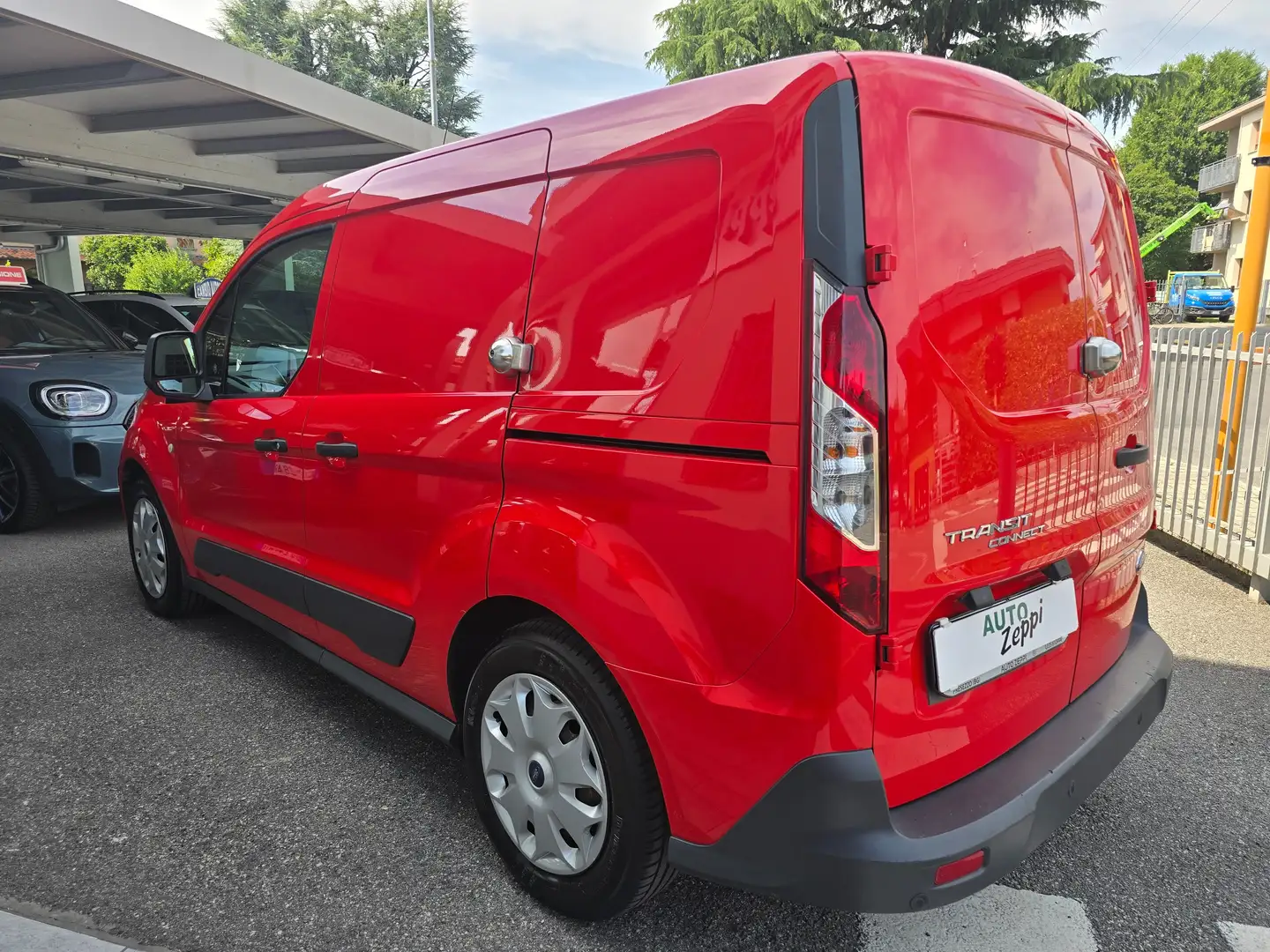 Ford Transit Connect 1.5 TDCI 120cv 3 POSTI / NO IVA / EURO 6 Rosso - 2