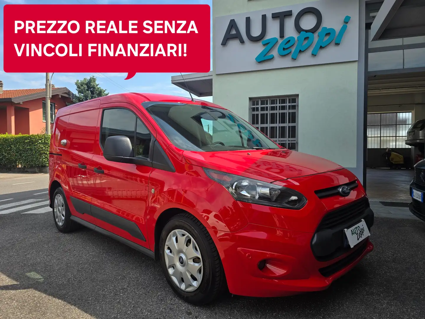 Ford Transit Connect 1.5 TDCI 120cv 3 POSTI / NO IVA / EURO 6 Rosso - 1